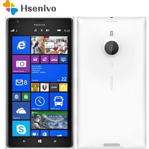 1520 Original Unlocked Nokia Lumia 1520 mobile Phone 20.0MP 6.0 inch TouchScreen Quad Core 16GB Windows OS Free Shipping