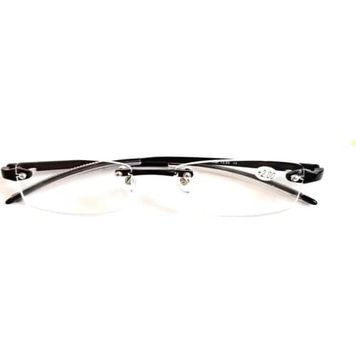 Women Men Presbyopia Reading Glasses Rimless Clear Lens Fatigue Reader Eyeglasses Gafas De Lectura 1.0 1.5 2.0 2.5 3.0 R002