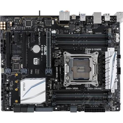 ASUS X99-E original motherboard for DDR4 LGA 2011-V3 USB2.0 USB3.0 USB3.1 128GB X99 used Desktop motherborad