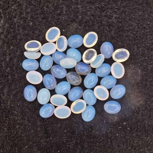 Fashion opal stone 8x10mm Oval CAB CABOCHON for Jewelry&Clothes Accessories wholesale 50pcs/lot free shipping