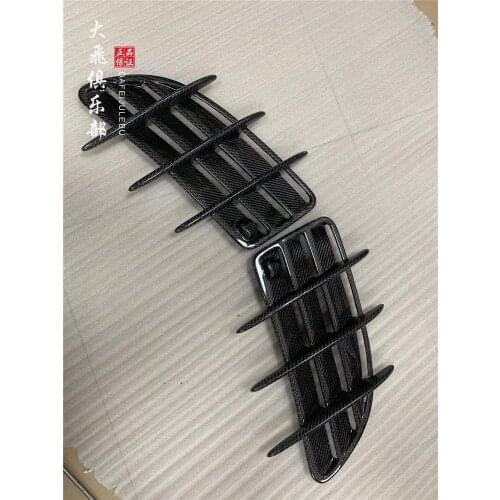 Fit for Mercedes-Benz SLK carbon fiber hood air intake grille R171 modified engine cover R172 large surround