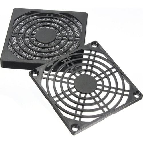 Dustproof 80mm Case Fan Dust Filter Guard Grill Protector Cover PC Computer