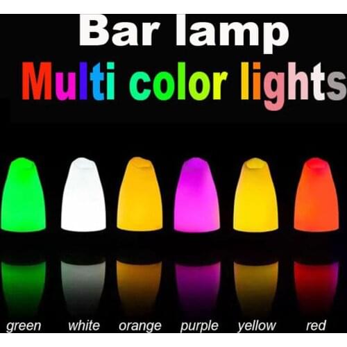 Service light bar charging small night light clear bar creative bar desktop card seat table lamp atmosphere table lamp LED lamp