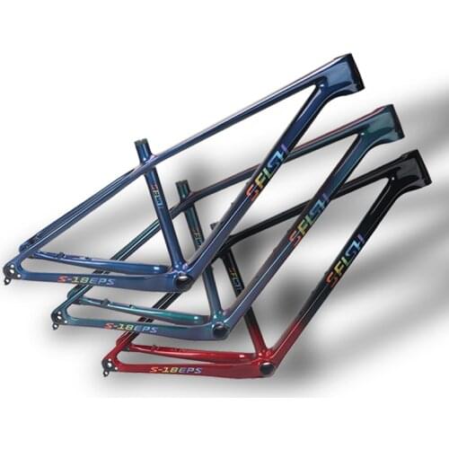 SFISH Full carbon fiber bicycle frame mountain bike carbon fiber mountain bike frame 27.5/29er 15/17/19 inch bicycle parts