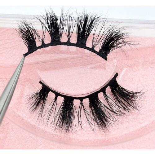 Visofree Eyelashes 3D Mink Lashes Crossing Mink False Eyelashes Hand Made Full Strip Eye Lashes cilios naturais M22