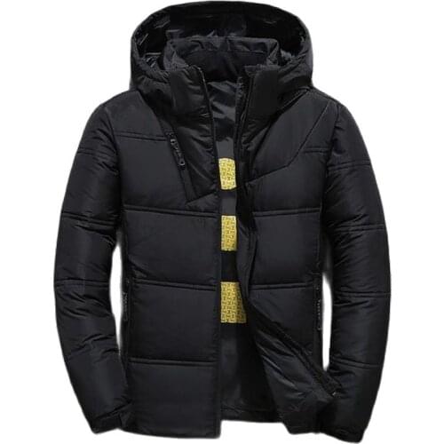 Warm Winter Jacket Mens Quality Thermal Thick Coat Snow Parka Male Warm Outwear 80% White Duck Down Jacket Men Doudoune Homme