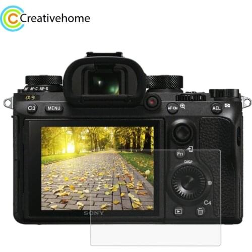PULUZ For Sony A9 LCD Display Guard Camera 2.5D Curved Edge 9H Surface Hardness Tempered Glass Screen Protector For Sony ILCE-9