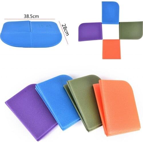2020 New 1PCS 38.5cm*28cm*0.6cm Foldable Camping Foam Seat Cushion Sitting Mat Outdoor Hiking Picnic Pad Hot Sale