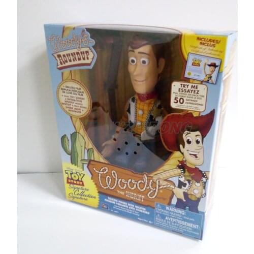 Hasbro 30CM Toy Story Woody Music Figurine Dolls Toys PVC Action Figure Collectible Model Toy Kids Gift