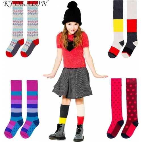 Baby Stockings Cotton Girls Tights 2021 Brand Autumn Winter Knee Socks for Girls Pantyhose Children Clothing Kids Tights 2-12Y