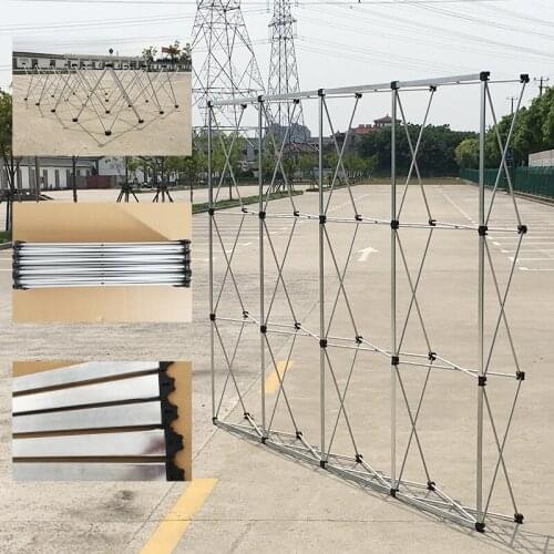 Flower Wall Stand Aluminum Flower Backdrop Frame Good Quality wedding props advertising framework