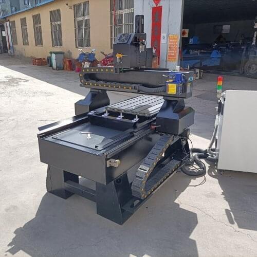 ROBOTEC CNC 6090 4 Axis Wood Router 3Kw 2.2Kw USB Port Metal Engraving Milling Machine Aluminum Carving With Tool Changer