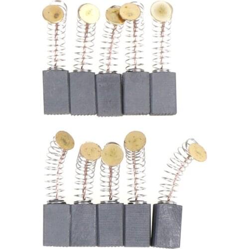Carbon Brushes for Dremel Tool Drill Accessories 10pcs/lot For Dremel Motor and Mini Grinder Motor Abrasive Tools 13 x 8 x 5mm