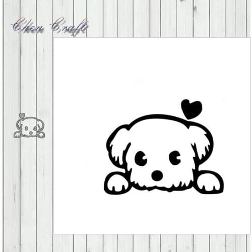 Caring dog Metal Cutting Dies Stencil Scrapbook Album Embossing For Gift Card Making Handcrafts 2019 new