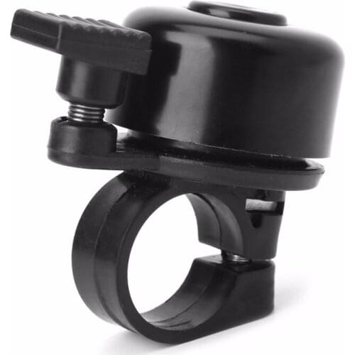 Metal Ring Handlebar Bell Sound for Bike Bicycle Black