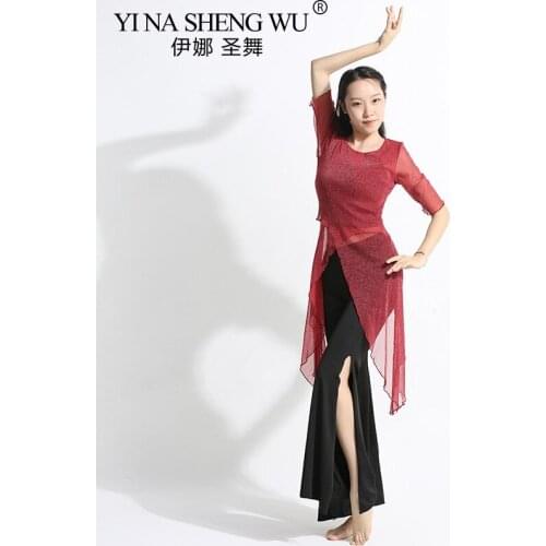 Belly Dance Costume Set Professional Top&Wide Leg Pants Indian Dress Lady Belly Dancing Dance Wear Practice/Performance Costume