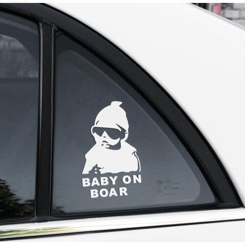 Car Sticker For Peugeot RCZ 206 207 208 301 307 308 406 407 408 508 2008 3008 4008 5008 BABY IN CAR Child Car Stickers