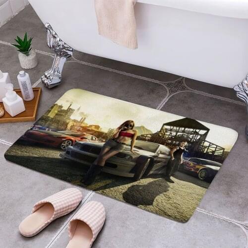 Need For speed most wanted Carpet Areas Rug Non-slip Floor Mat Rug 3D Printing Living Room Bedroom Door Mat Home Decoration