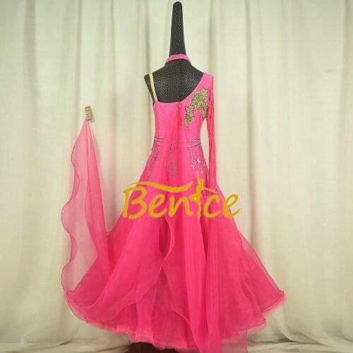 Modern Dance Ballroom Dancing Dress Women Standard Ballroom Dance Dress for Waltz/tango/foxtrot Performance Competition Dress
