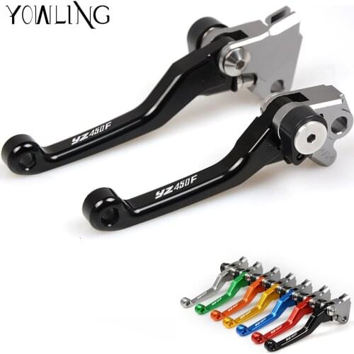 Motocross Dirt bike Pit bike CNC Pivot Foldable Clutch Brake Lever For YAMAHA YZ450F 2001 2002 2003 2004 2005 2006 2007