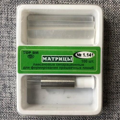 Transparent Cervical Matrix Bands for Matrix Systems for Dental Materials Dentist Parts for Dental Clinic Dentist Using