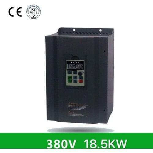 Heavy load VFD 15kw 20.5HP inverter 400Hz Variable frequency control motor speed 380v 3ph AC motor drive VFD Best NEW