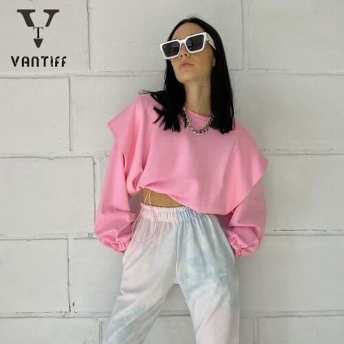 Streetwear Punk Sexy Gothic Cropped Women Clothes Tops Fashion Navel Stitching Long-sleeved Sweater Female Girl Powder Jacket