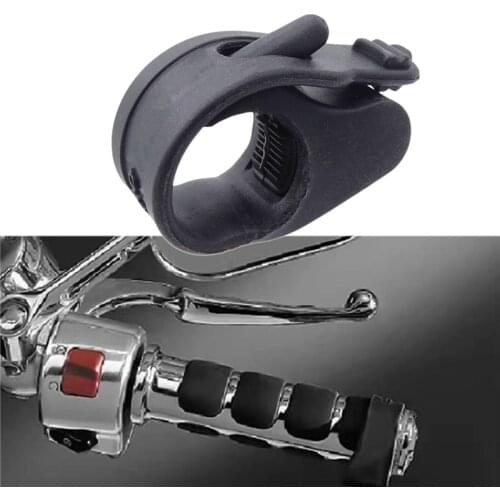 1 Pcs Universal Cruise Control Assist Rocker Cramp Stopper Mortorcycle Rubber Hand Grip Control Assist Throttle Control