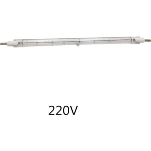 10PCS Iodine tungsten lamp Clip type high temperature Tungsten halogen lamp tile Roast duck oven light Oven dedicated Lamp tube