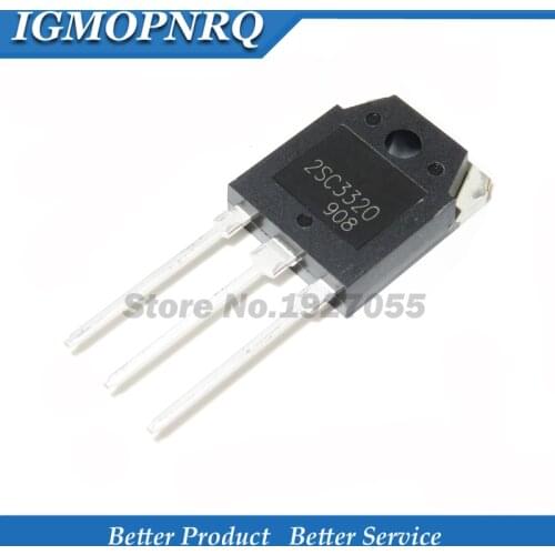 5pcs/lot 2SC3320 TO-247 C3320 TO-3P 15A 500V High- supply switch triode tube current NPN