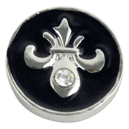 MDB18-149 DIY Jewelry Accessory Heart Inlay Red Color Crystal Ginger Snap Button Fit 18-20mm Snaps Bracelets Drop Shipping