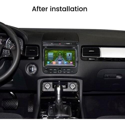 4GB 64GB eight-core Android Car Video Multimedia GPS For VW Touareg 2011 - 2017 autoradio navigation stereo Rear Camera DVR