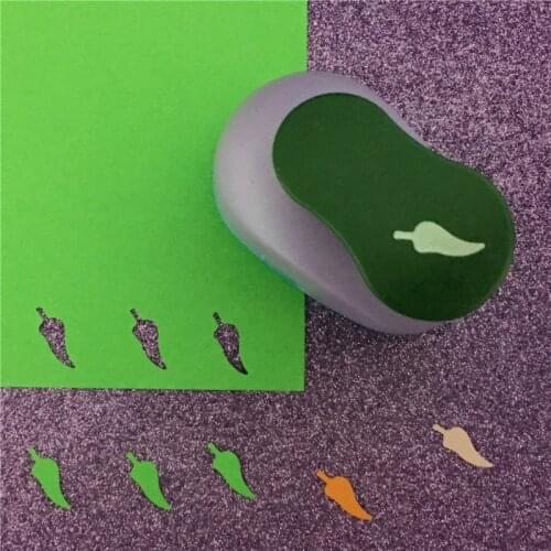 Chili chilli shape 5/8" paper EVA foam hole punches greeting card handmade hot pepper craft punch cortador de papel de scrapbook