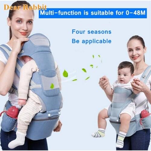 0-48M Ergonomic Baby Backpacks Carriers Infant Baby Hipseat Carrier Front Facing Kangaroo Baby Wrap Sling Baby Travel new born