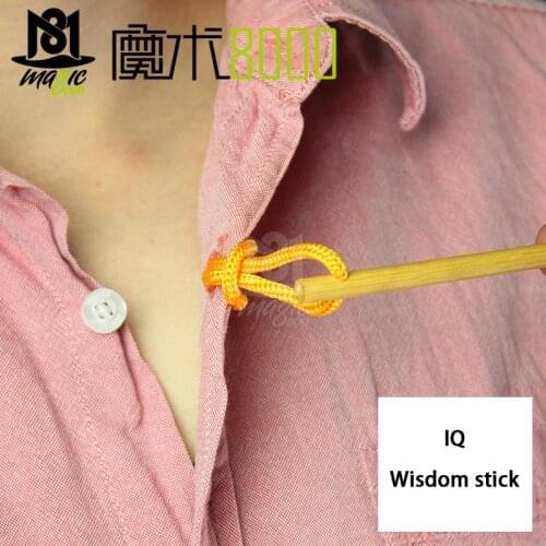 IQ cane Button cane magic tricks magic props