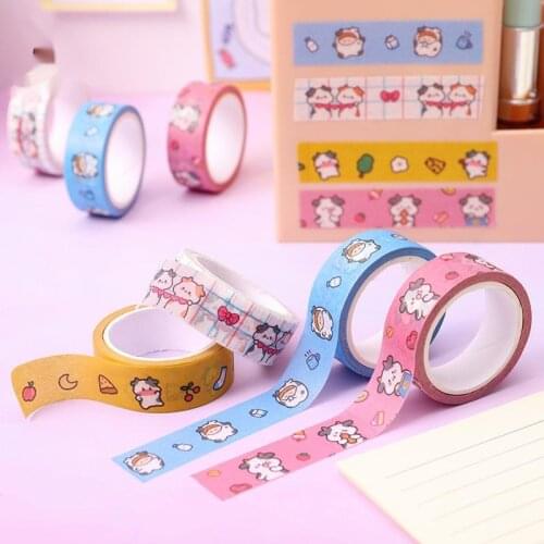 Ellen Brook 5m Masking Tape Decorative Adhesive Scrapbooking Girl Album Stationery Washi Tape Stationery Stickers Photo Diary