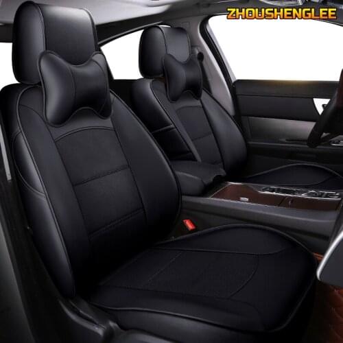 Custom Leather car seat cover For NISSAN X-Trail Qashqai SYLPHY Geniss LIVINA March Tiida Teana Automobiles Seat Cover
