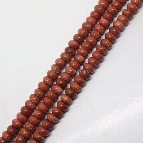 Mini. order is $7! 5x8mm Gold Sand Oval Loose Beads 15