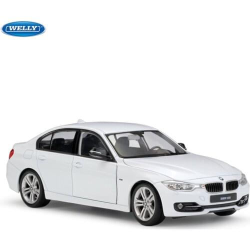 WELLY 1:24 BMW 335i sports car simulation alloy car model crafts decoration collection toy tools gift