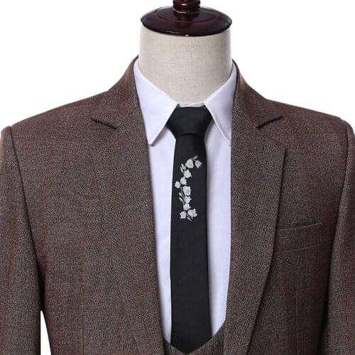Costume Homme 2019 Brand Suit Men Designer Wedding Groom Suits Custom Made Business Suits Brown Wool Plaid Men Suits With Pants