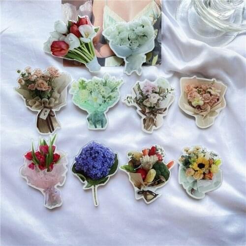 Irregular Dropping Glue Grip Tok Korean INS Bunch Of Flowers Fold Phone Ring Holder Stand Griptok For iPhone Cellphone Bracket