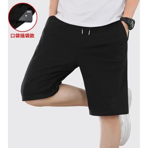 2021 Summer mens Shorts five-point Pants Korean Casual Shorts Plus Size Trendy Casual Running Fitness Sweatpants Beach Shorts