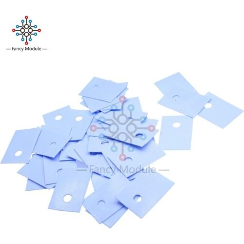 TO-220 Insulation Tablets Insulation Washer Circle M3 Transistor Pads Bushing Plastic Pads Silicone 500Pcs 200Pcs 100Pcs