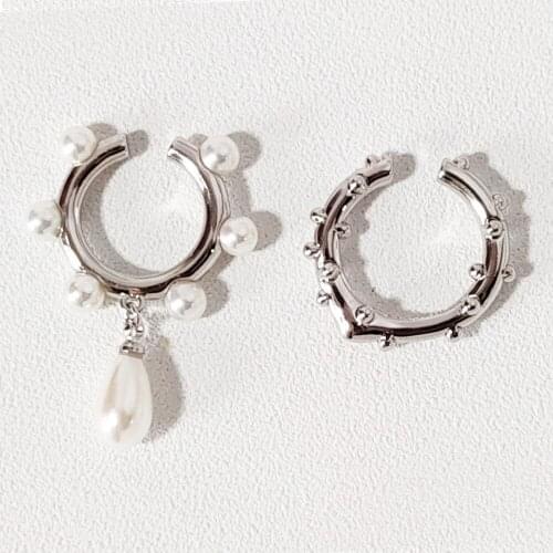 Pearl earrings earring earrings female designer retro earring earrings jewelry