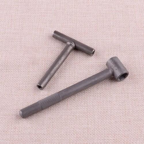 2Pcs New Engine Valve Screw Adjusting Spanner Square & Hexagonal Hole Tool Fit for GY6 50 150cc Motorcycle