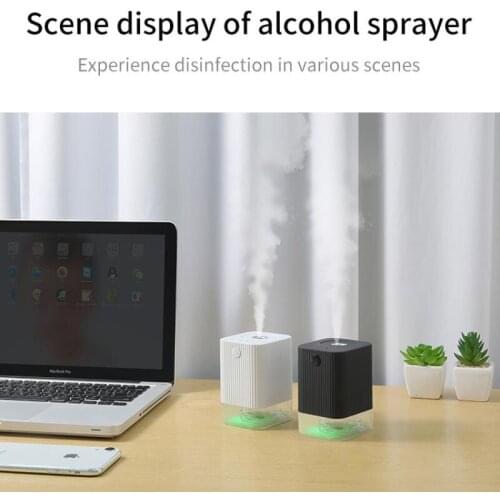 2021 New Intelligent Induction Spray Sterilizer Automatic Induction Soap Dispenser Portable Alcohol Disinfection Sprayer