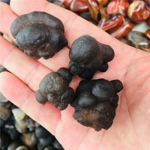 4pc Natural crystal agate mineral specimens