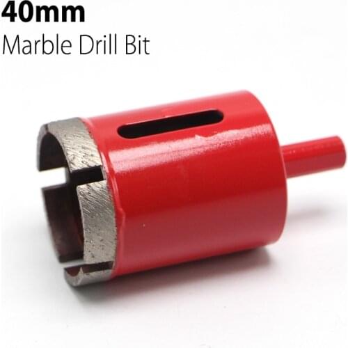 40mm Core Drill Bit for Marble Granite Stone Material Cement Sintering Diamond Bit