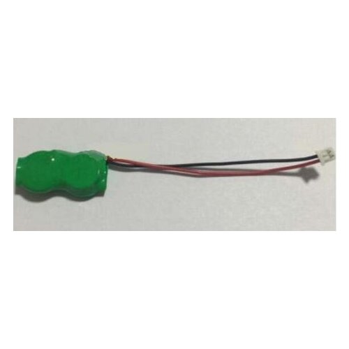 Free shipping 2pcs/lot 2.4V 40mAh NI-MH button battery Rechargeable batteries PLC industrial battery