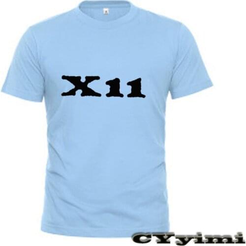 For Honda X-11 T Shirt Men New LOGO T-shirt 100% Cotton Summer Short Sleeve Round Neck Tees Male